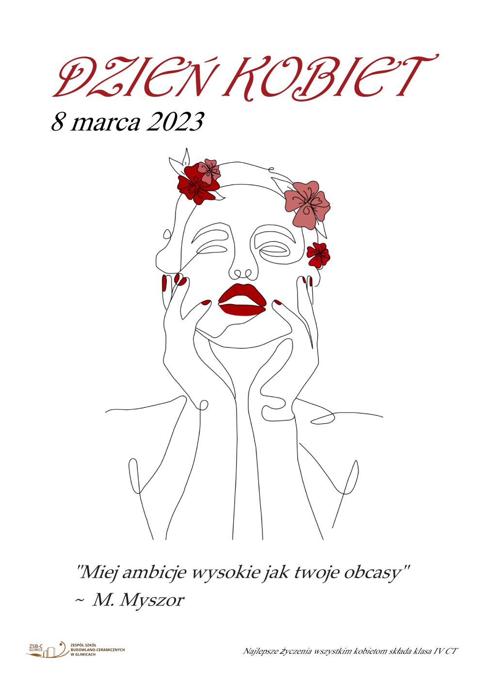 plakat dzień kobiet