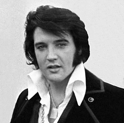 Portret Elvisa Presleya