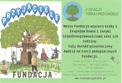 Plakat fundacji Tośka