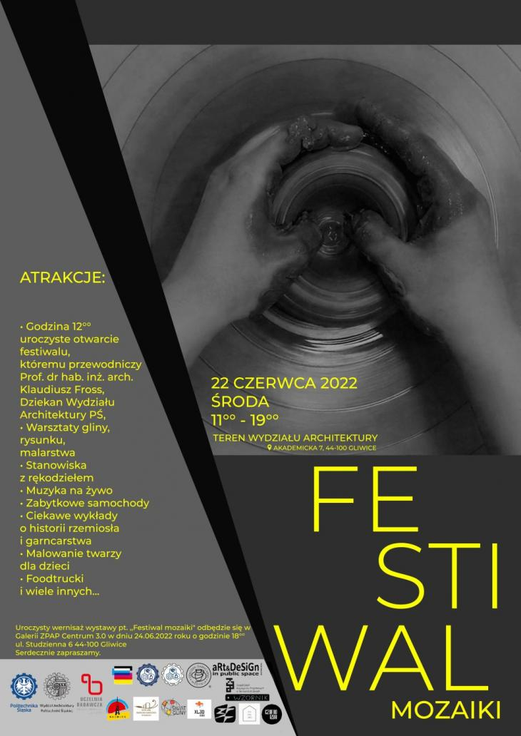 Plakat Festiwal Mozaiki