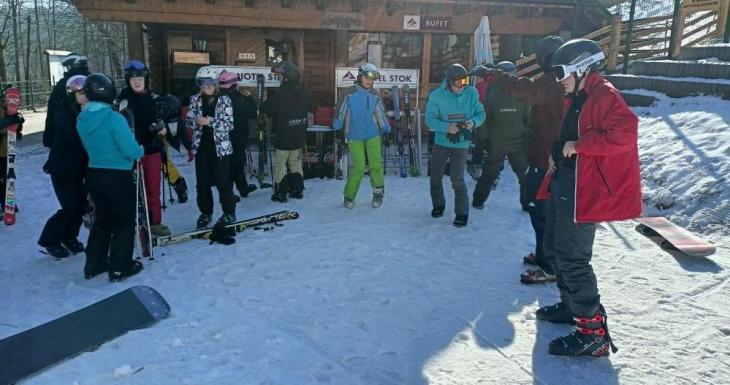 drugi wyjazda na narty - uczestnicy