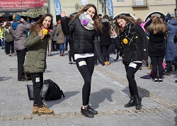 zumba na rynku w Gliwicach