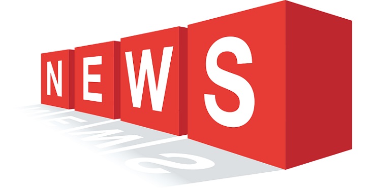 klocki z napisem news