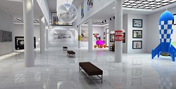 wnętrze galerii sztuki