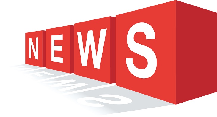 czerwone klocki z napisem news