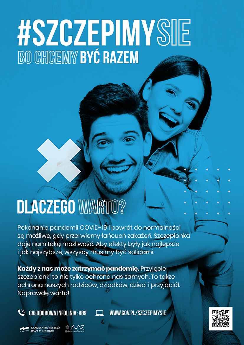 plakat szczepimy się