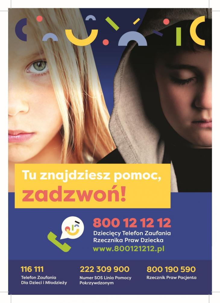 plakat - telefon zaufania