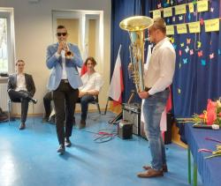 Pożegnanie maturzystów - koncert naszych uczniów