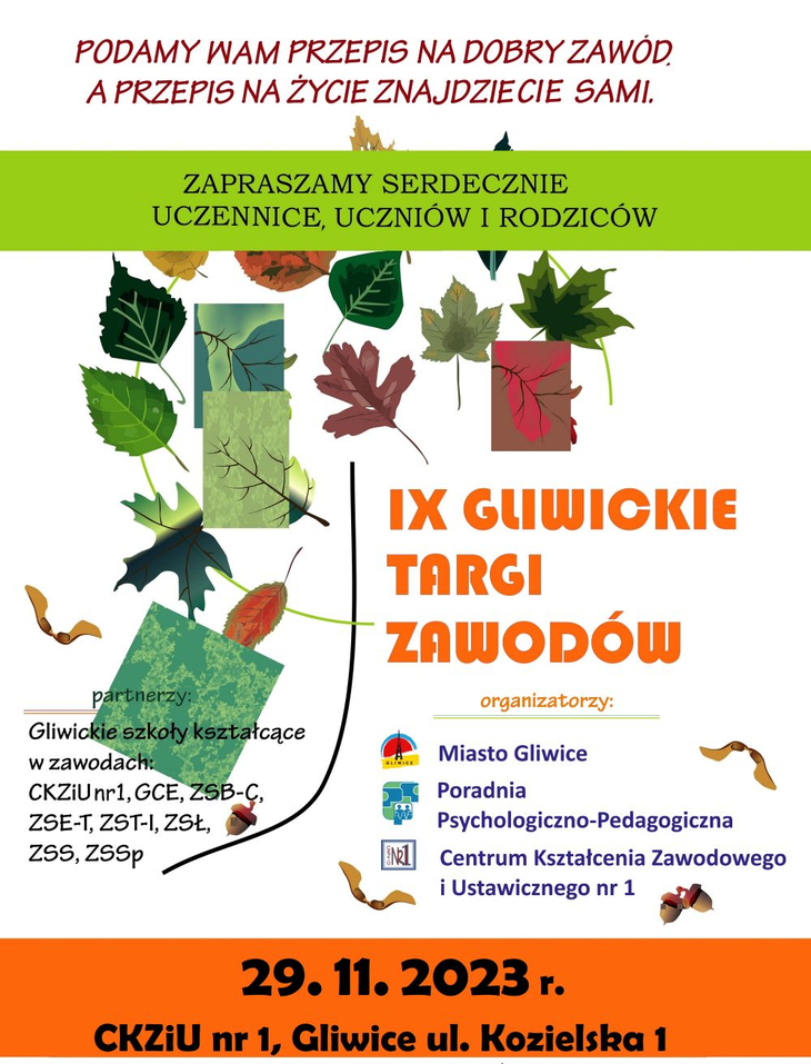 plakat targi zawodów