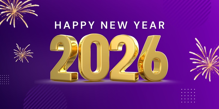 Litery nowy rok 2026