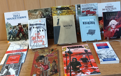 wystawa nowych książek w bibliotece