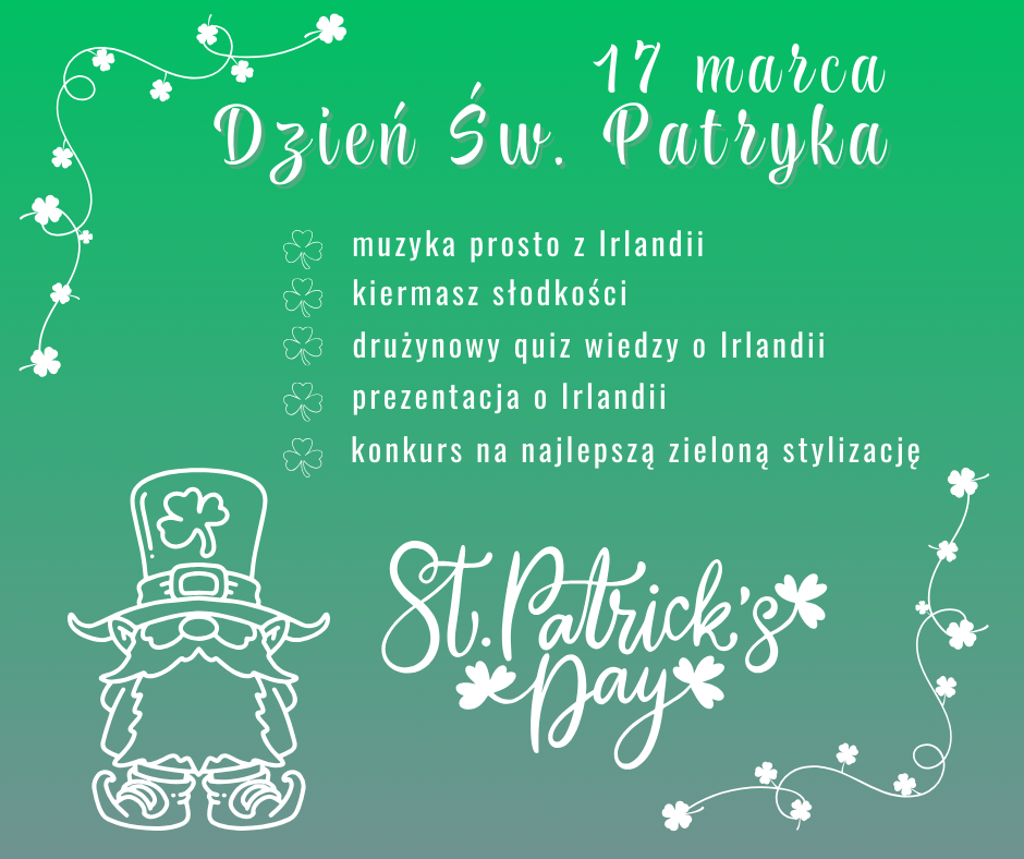 ST. Patricks Post na Facebooka